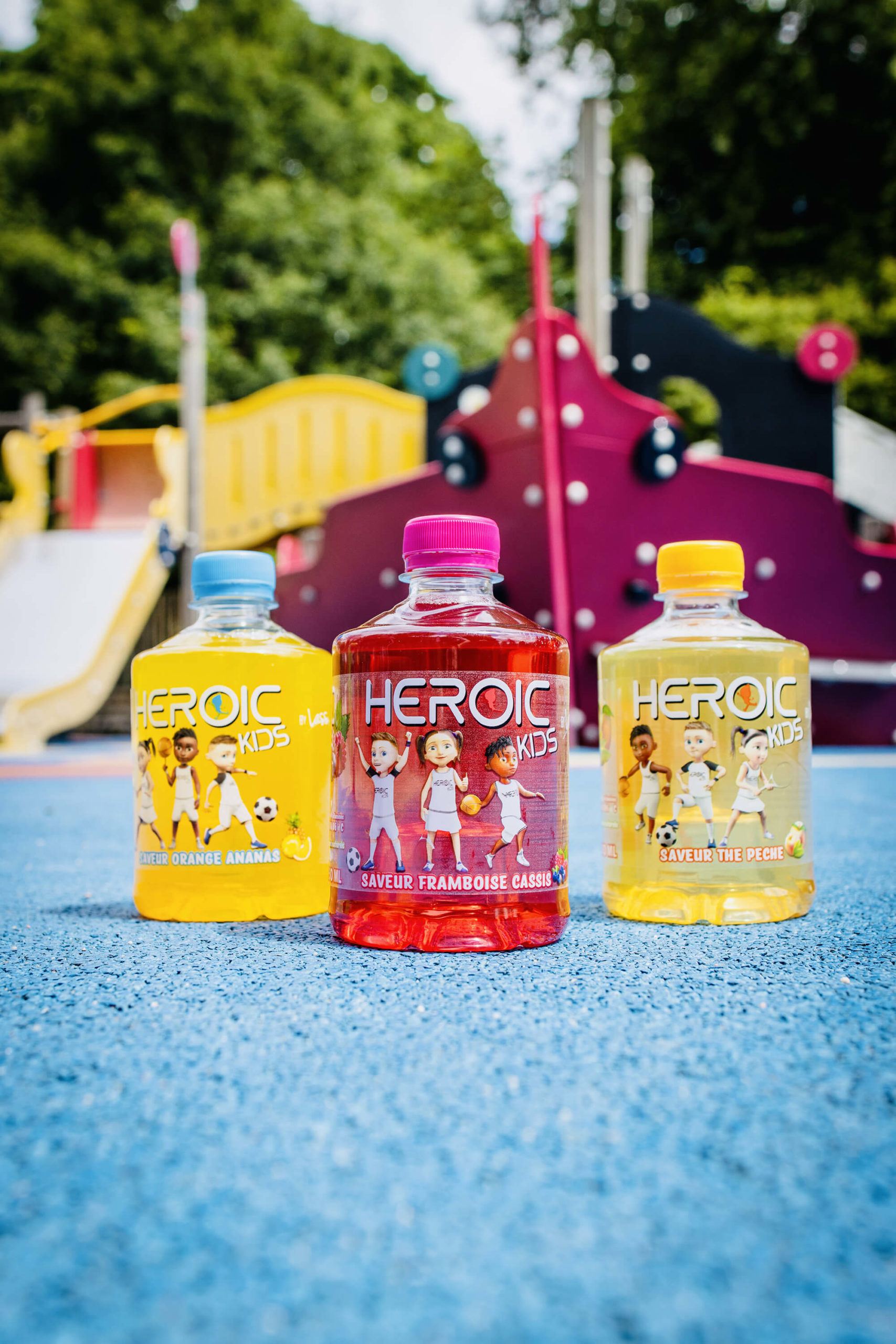 La gamme de boisson Heroic KIDS sont des boissons multivitaminés et aux arômes naturels. De quoi permettre à votre enfant de se développer dans ses activités physiques en toute sérénités